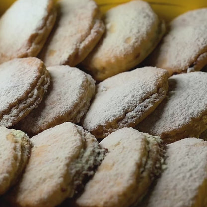 Platou Biscuiți cu Cremă